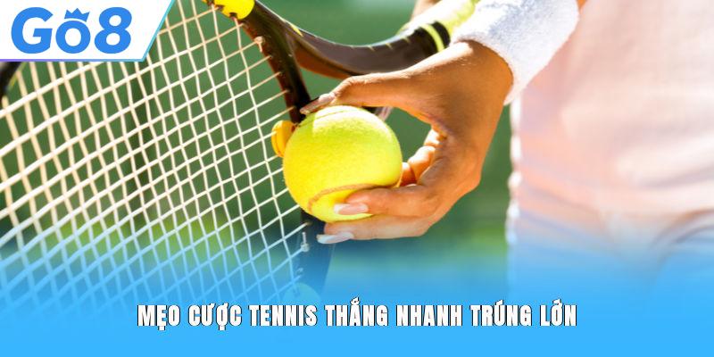 Mẹo cược Tennis thắng nhanh, trúng lớn